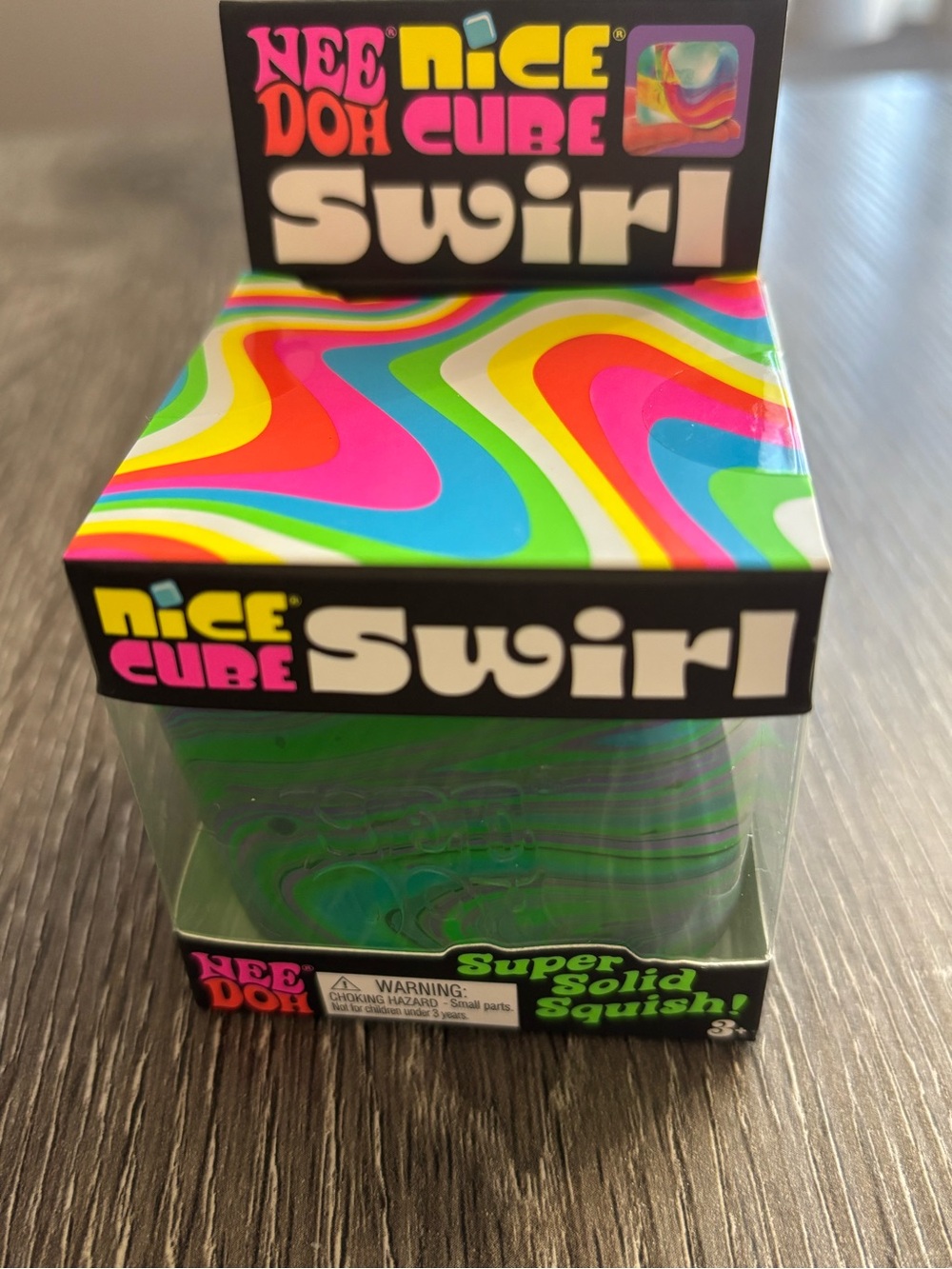 Needoh nice cube swirl NWT